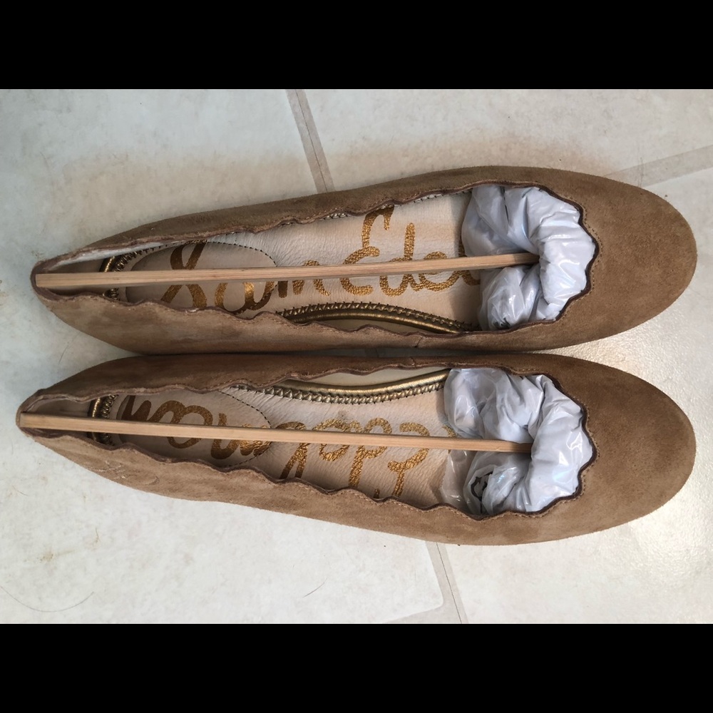 Sam Edelman suede ballet flats